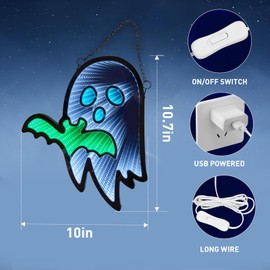 Infinity Mirror Light Infinite Dodecahedron Color Art Light (Ghost)