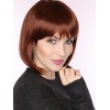 Prettyland C1920 Women's Brown Short Matte Natural Like Real Hair