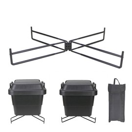 Cooler Stand,Ice Box Holder - Foldable Multifunctional Cooler Stand for Poolside, Home, Camping, Grilling, Fishing