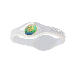 Power Balance-The Original Performance Wristband (Clear/White, Large)