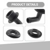 YYTQP PCV CCV Vent Valve Elbow with Grommets Set Compatible