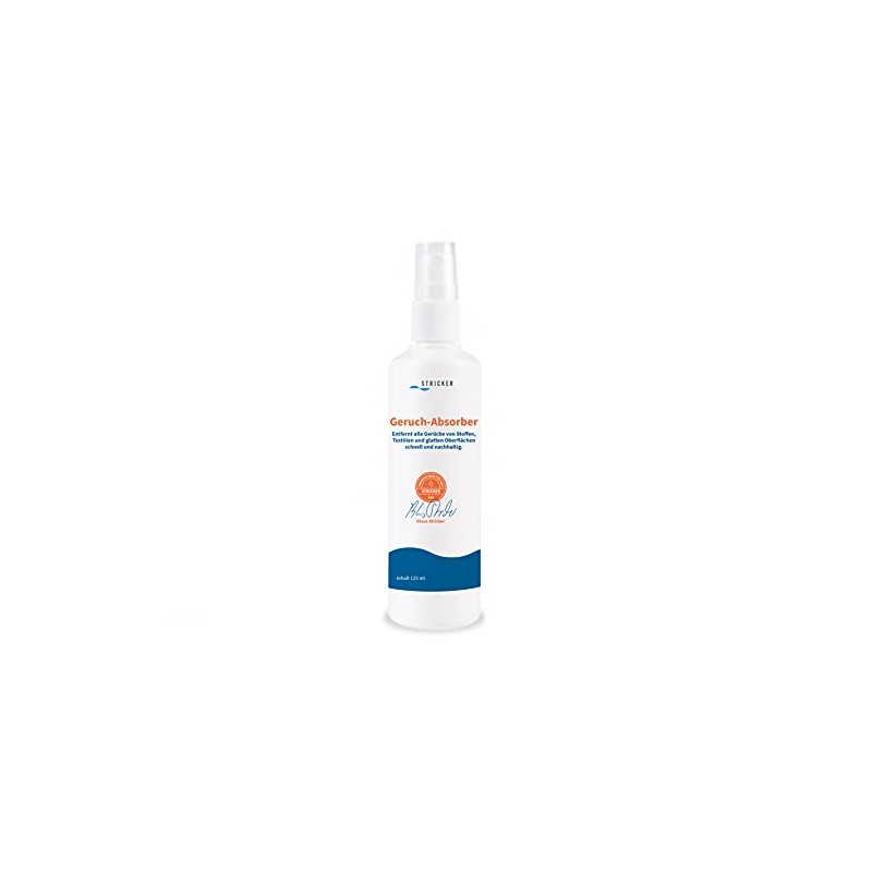 STRICKER Odour Absorber, 125 ml, Effectively and Sustainably Eliminates Unpleasant