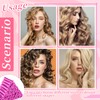 160 Pcs Perm Rods for Long Short Hair Plastic Rollers,
