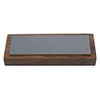 Diamond Stone, Fine, 2 in. x 6 in, Walnut Pedestal