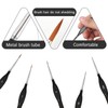 Fine Detail Paint Brushes, Thin Paint Brush Miniature Artist Acrylic
