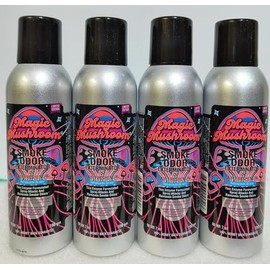 Smoke Odor Exterminator 198 gm/ 7 oz Large Spray Magic Mushroom 7oz Can 4 Pack., Assorted