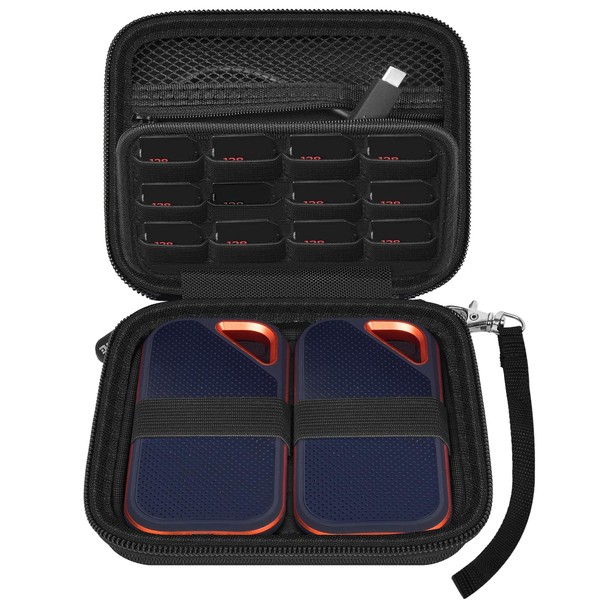 Case Compatible with SanDisk 1TB 2TB 4TB 500GB 8TB for