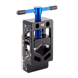 Mimoke Bicycle Adjustable Saw Guide Bike Fork Steerer Seatpost Cut for Mountain Bike Handlebar Cutter for Road Bike (Black-Blue)