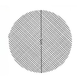 ccHuDE 200 Pcs 5cm Flower Pot Hole Mesh Pads Drainage Mesh Screens Round Plant Mesh Small Succulent Pot Mesh Bonsai Pot Black Mesh for Garden