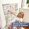 18 Laminated Educational Posters | Fun Learning Charts for Preschool,