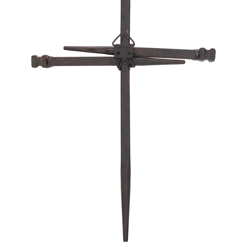 Dicksons Small Three Driven Nails Brown Rust Look 8.5 Metal