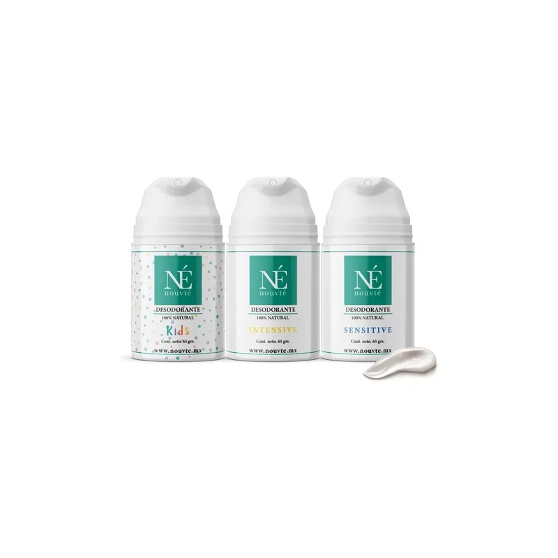 Desodorante Natural Né Nouvté Unisex Intensive 125g