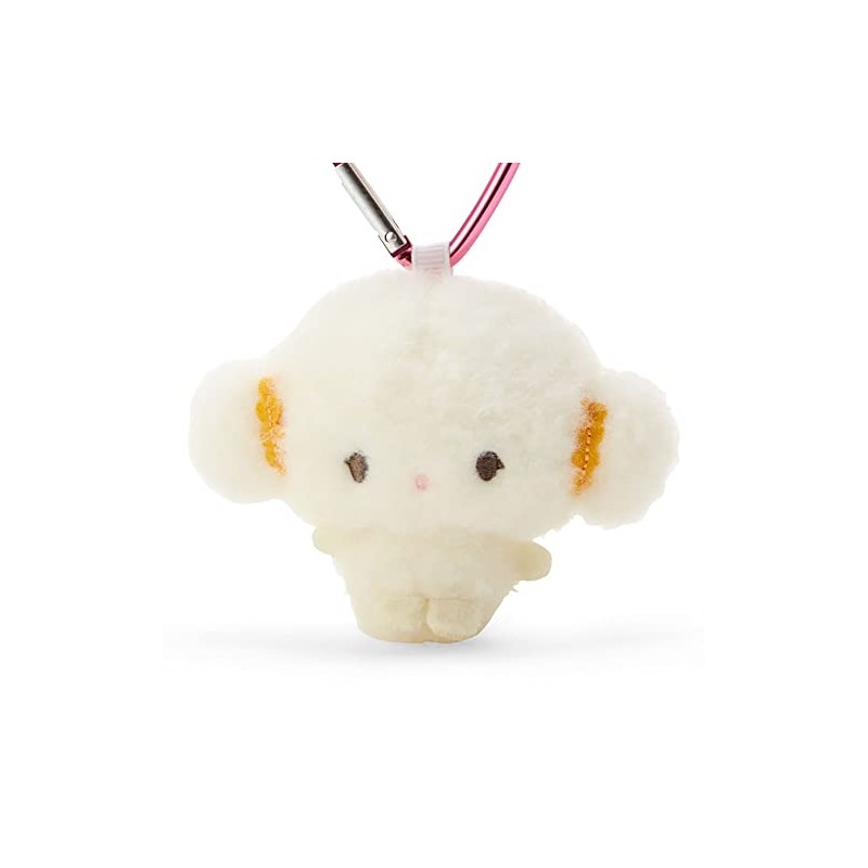 Sanrio 307386 Cogimyun Mini Plush Charm, Off-White