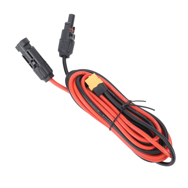Solar Charge Cable Connector to XT60 Adapter for Panel Generator