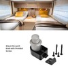 Dream Lighting 2PCS RV Locks Zinc Alloy Push Button Latch