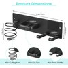 Bensbl Hair Tool Organizer Wall Mount – Aluminum Hair Dryer