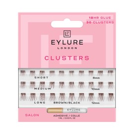 Eylure Clusters Brown/Black
