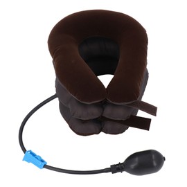 Neck Support Brace Stretcher Neck Decompression Inflatable Adjustable Cervical Traction Cushion Device for Working Home Coffee