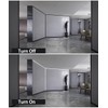 DGLILUAN 16.4FT Recessed Flexible LED Diffuser Channel, Silicone Black Bendable