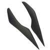 Front Headlight Eyelid Carbon Fiber Headlight Eyebrow Cover Replacement for