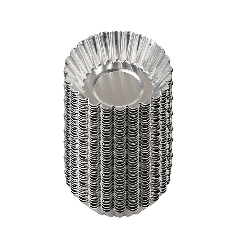 20/50pcs Egg Tart Mold Non Stick Baking Cups Heat Resistant