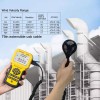 Pro HVAC 풍속계 휴대용 CFM 미터 USB 데이터를 PC Max/Avg/Min으로