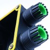 ZONADAH Pack of 2 3-Way Y-Type IP68 Waterproof Electric Cable