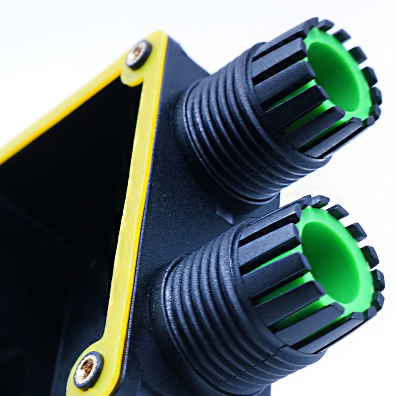 ZONADAH Pack of 2 3-Way Y-Type IP68 Waterproof Electric Cable