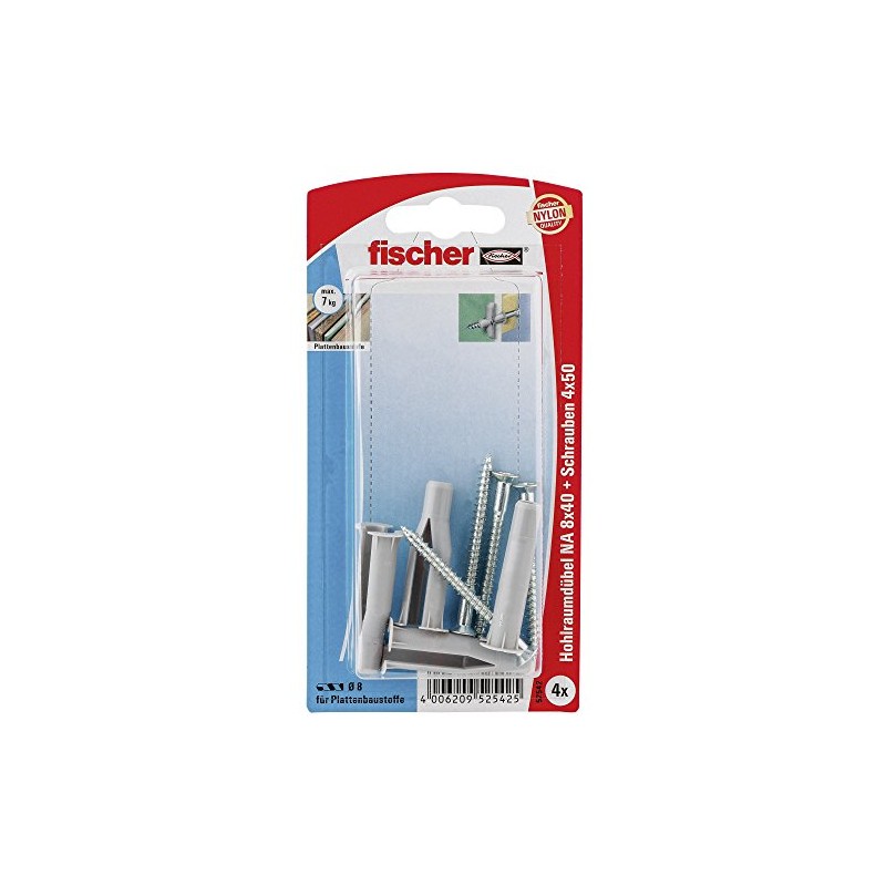 Fischer 52542 8 x 40 mm NA KS Cavity Anchor