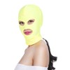Cosplay Halloween Smooth Knit Full Head Mask with Open Eyes
