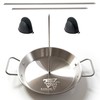 W.xZQ inc Al Pastor Vertical Skewer for Grill or Oven