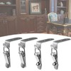 Tension Lock Box Closure, 90 Degree Coupling Bow Hook Closure,