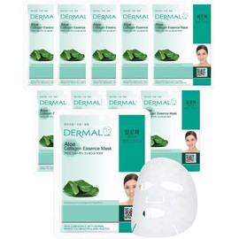 Dermal Korea Collagen Essence Facial Mask Sheet - Aloe by Beautyspace                                                                                 