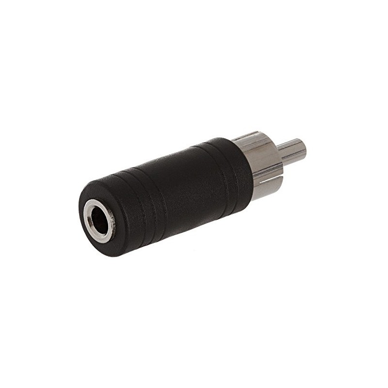 Cmple - RCA Plug to 3.5mm Stereo Jack Adapter