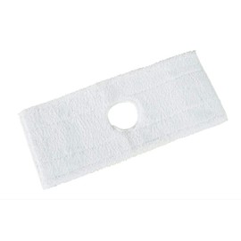 Rubbermaid Microfiber Flat Spin System Mop Head Refill (2104529), White