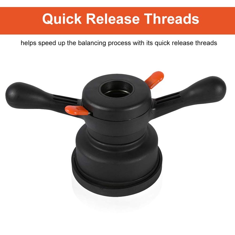 Wheel Balancer Tire Change Tool, Quick Release Wing Nut &