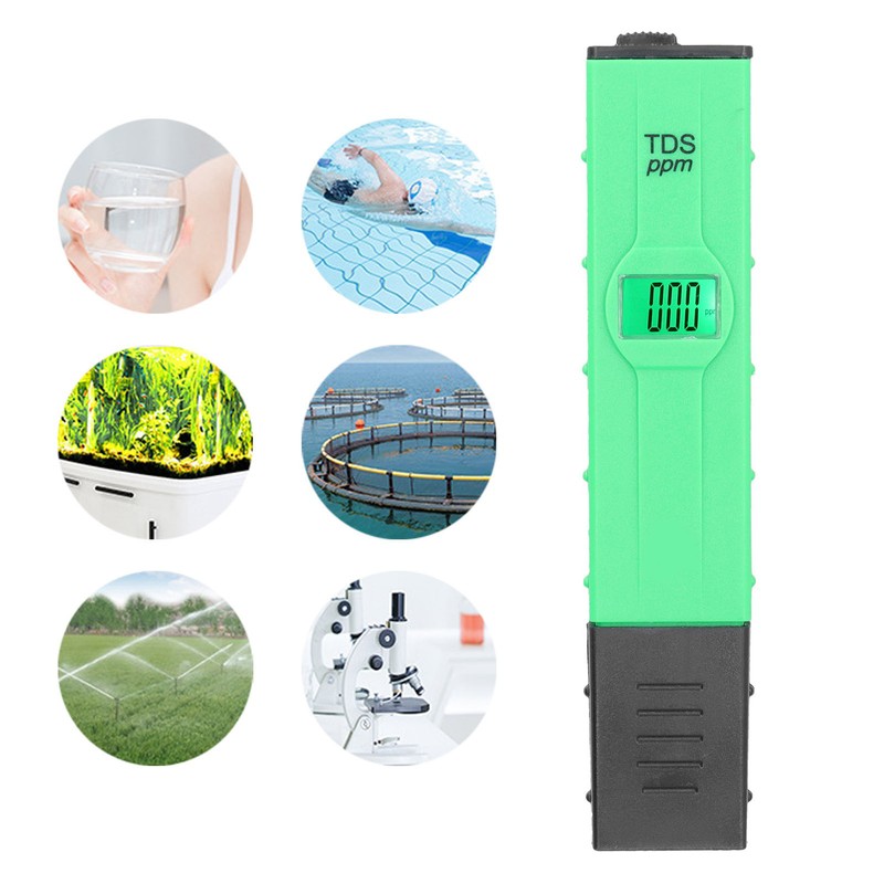LCD Digital TDS Meter with ATC Automatic Temperature Compensation Backlight