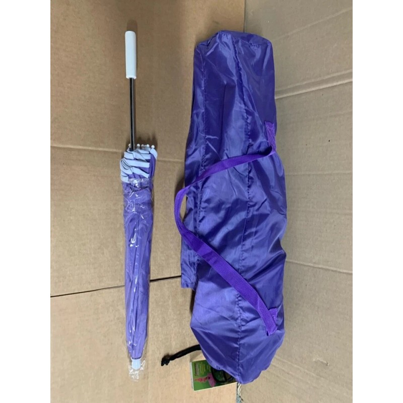 Redmon ALL-SEASON Umbrella Chair fold-up chair w/Matching Shoulder Bag purple