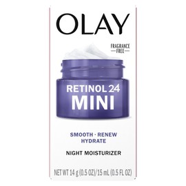 Olay Retinol 24 Mini Fragrance-Free Night Moisturizer 0.5 oz