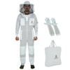 BeeProGear 3 layer Ultra Ventilated Mesh Beekeeping Suit with Round