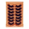 Fluffy Messy Falsies Eyelashes, 7 Pairs Natural Curling Eye Makeup