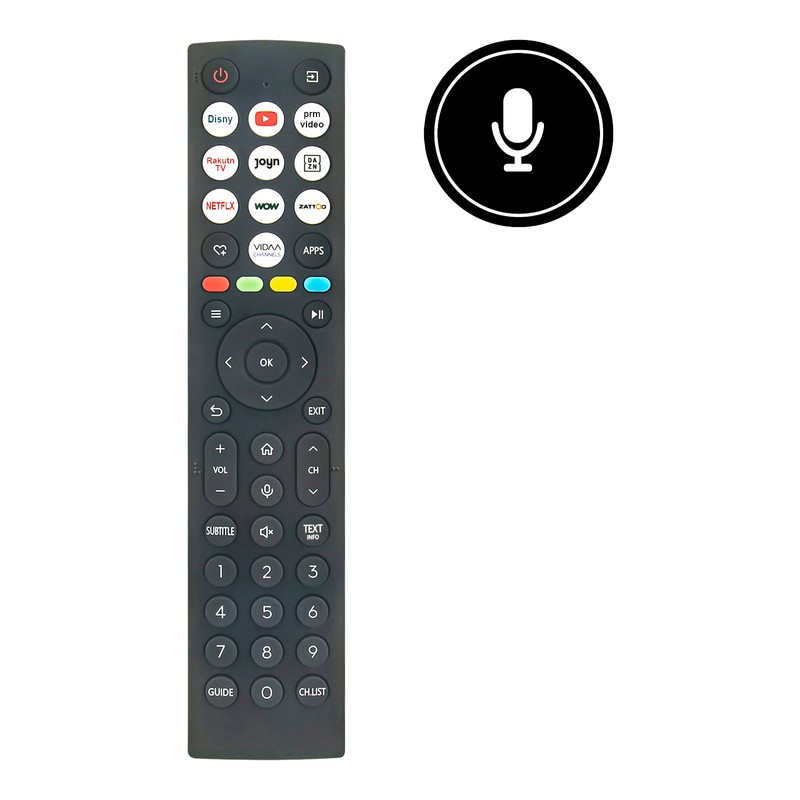 AULCMEET ERF2AD36 ERF2AD36H ZDA3240606 New Replacement Voice Remote Control Suitable