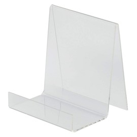 5 Â½ x 6 inch Clear Acrylic Easel - 5 1/2"W x 6"H with 3" Opening - Pack of 3