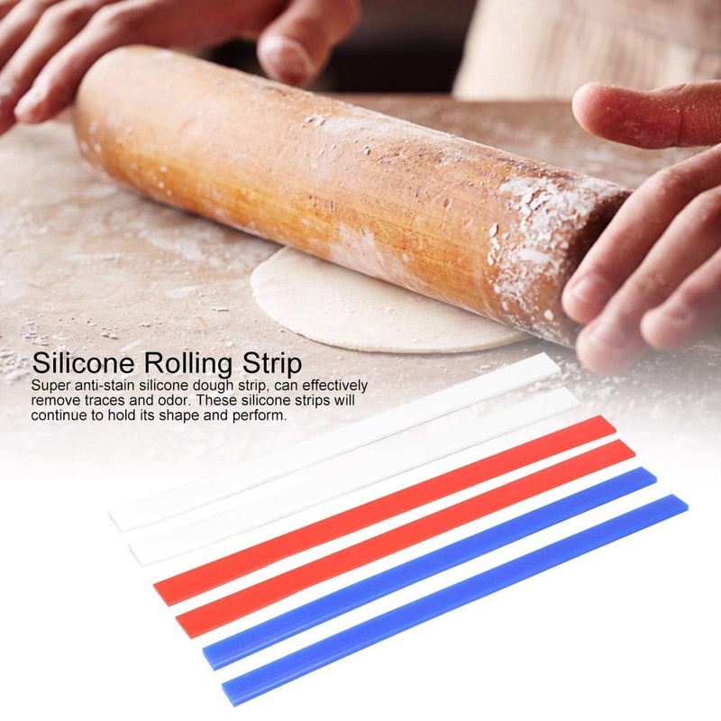 Measuring Dough Strips Baking Durable Food Grade Silicone Professional Rolling