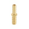 sourcing map 1pcs 5/16" to 3/8" Brass Hose Barb Fitting
