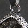 Buddha Pendant Arc Cutting Ethnic Style Beautiful Practical Stainless Steel