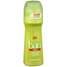 BAN ROLL ON ANTIPERSPIRANT DEODORANT REGULAR 3.5OZ