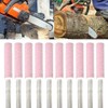LEXIANG 10pcs Chainsaw Sharpener Grinding Stones 4.8mm 3/16 Sharpening Tool