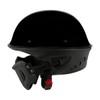 Milwaukee Helmets MPH9831DOT Rascal 3/4 Open Face Gloss Black 2