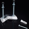 Premium Clear Skateboard Wall Mount - Vertical Display Hanger
